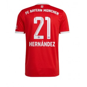 Bayern Munich Lucas Hernandez #21 Hjemmedrakt 2022-23 Kortermet